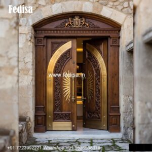 French Classic Doors Modern Safety Door Design No-4293