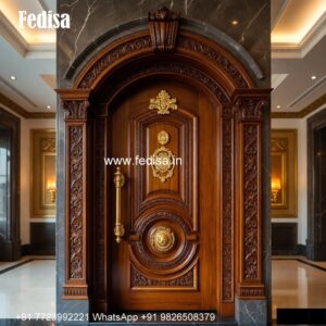 Classic Door Design House Front Canopy Design No-4313
