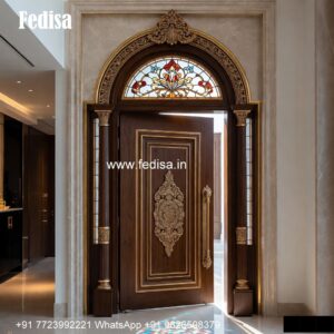 Vintage Wooden Door Solid Door Design No-4315