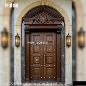 Luxury Classic Doors Teak Wood Main Door Design Catalog No-4322