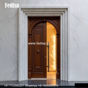 Villa Entrance Door Teak Wood Main Door Designs For Houses No-4339