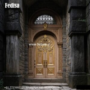 Teak Wood Door Design Double Jali Door Design No-4365