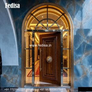 French Classic Doors Wooden Safety Door Designs For Homes No-4375