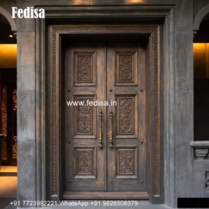 Home Entry Wooden Door Traditional Door Design No-4379