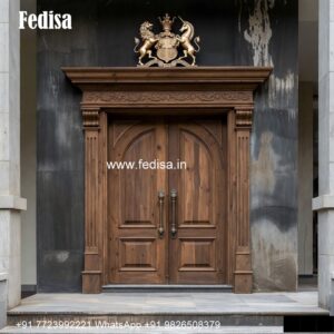 Panel Door Design Solid Wood Door Design No-4390