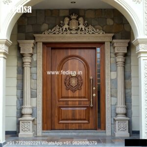 Engraved Wooden Door Sliding Door Grill Design No-4393