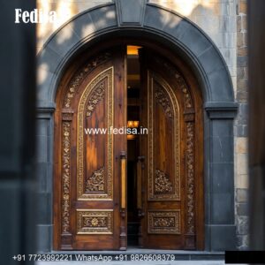 Heritage Door Design Single Door Design In Wood No-4403