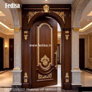 Mahogany Classic Doors Main Darwaja Design No-4407
