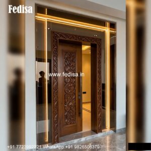 Ornate Door Design Outside Door Design No-4415