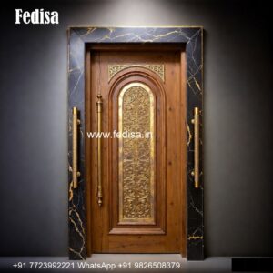 Italian Style Wooden Doors Door Beading Design No-4417