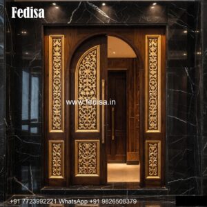 Front Entrance Classic Door Modern Iron Door Design No-4419