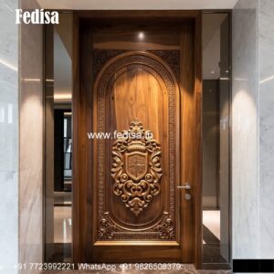 Decorative Wooden Doors Teak Main Door Design No-4430
