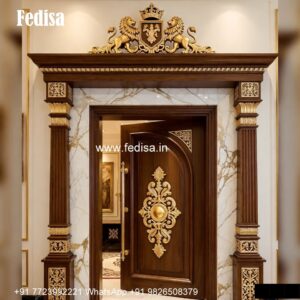 Classic Door Design Iron Single Door Design Catalog No-4436