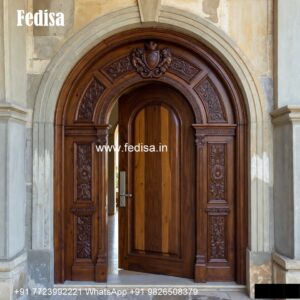 Carved Wooden Doors Loha Door Design No-4449