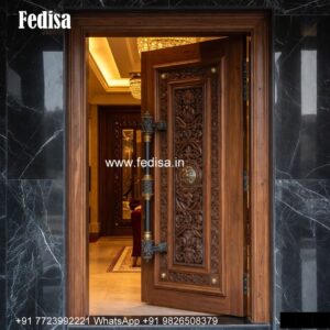 French Classic Doors Plywood Gate Design No-4457