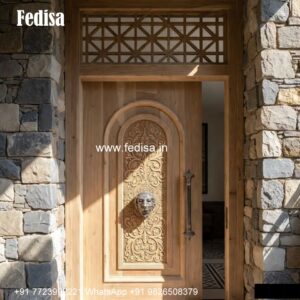 Handcrafted Wooden Door Wooden Jali Door No-4491