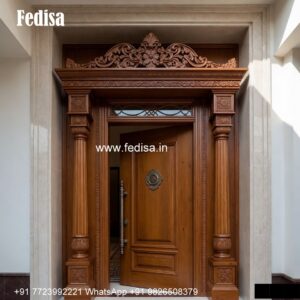 Traditional Carved Wooden Front Door Ideas Carving Door No-4507