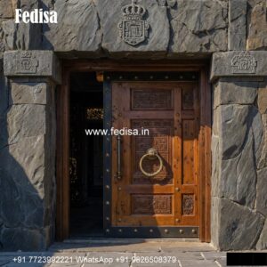 Luxury Classic Entrance Door Designs India Sagwan Wood Door Design No-4508