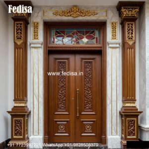 French Classic Doors Shop Glass Door Design No-4580