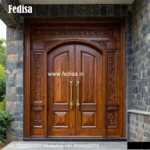 Italian Style Wooden Doors Jali Door Punjabi Design No-4581