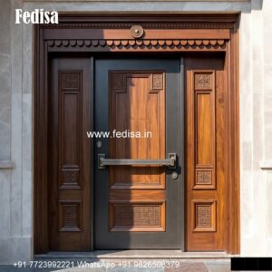 Home Entry Wooden Door Puja Room Door No-4584