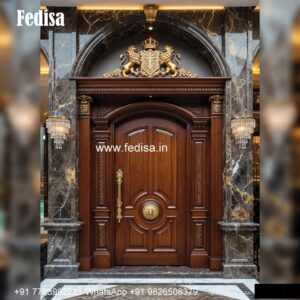 Teak Wood Door Design Ganesh Door Design No-4611