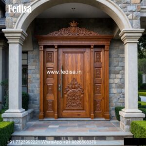 Mahogany Classic Doors Sunmica Door Design 2026 Price No-4612