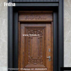 Hardwood Traditional Doors Main Door Sunmica Design No-4615