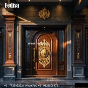 Luxury Classic Entrance Door Designs India Kathavu Design No-4631