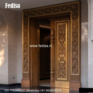 Front Entrance Classic Door Chick Door Design No-4665
