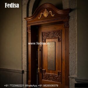 Palace Style Doors Wooden Chokhat Design No-4669