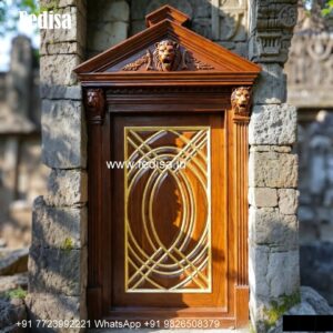Rustic Classic Door 2d Door Design No-4701