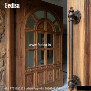 Decorative Wooden Doors Glass Door Design Price No-4717