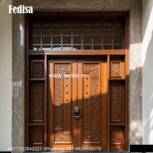 Panel Door Design Ss Double Door Design No-4718