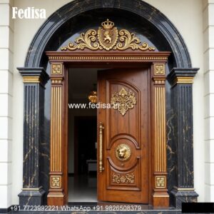 Vintage Wooden Door Darwaje Ka Design No-4725