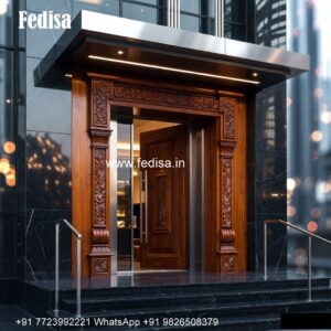 Hardwood Traditional Doors Safety Grill Gate Price No-4738