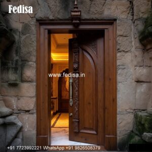 Traditional Carved Wooden Front Door Ideas Carpenter Door Design No-4753