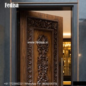 Luxury Classic Entrance Door Designs India Bifold Door Design No-4754