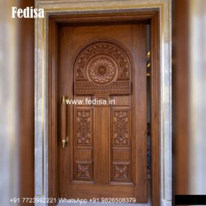 Bungalow Classic Door Design Wood Door Design 2026 No-4791