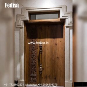 Traditional Carved Wooden Front Door Ideas Chik Door Design No-4794