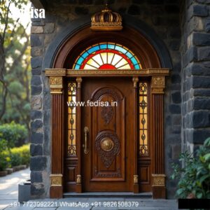 Vintage Wooden Door Designs For Houses Wooden Door Flower Design For Home No-4796
