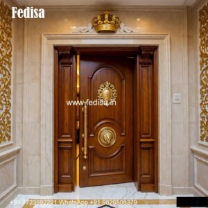 Glass Panel Classic Door Double Door Window Design No-4845