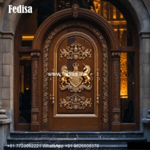 Elegant Door Design Double Door Jali Design No-4850