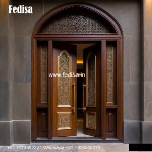 Hardwood Traditional Doors Sunmica Door Design With Price No-4861