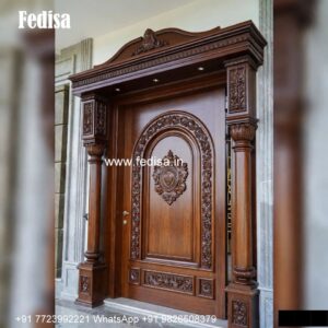 Colonial Style Door Chokhat Design Iron No-4864