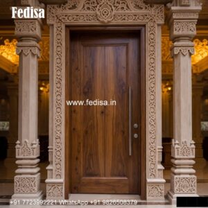 Home Entry Wooden Door Veneer Door Design Catalog No-4871