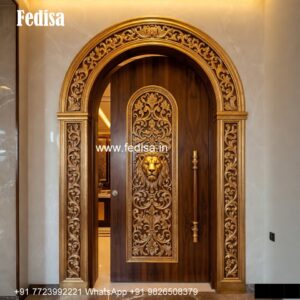 Palace Style Doors Bathroom Door Design Pvc No-4874