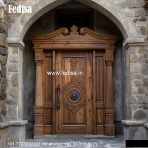 Vintage Wooden Door Designs For Houses Double Door Wooden Gate Design No-4878