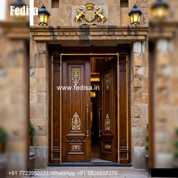 Classic Door Design Round Door Design For Home No-5133 - Fedisa