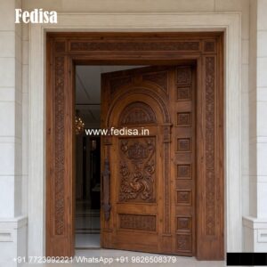 Home Entry Wooden Door Main Gate Chokhat Design No-5158